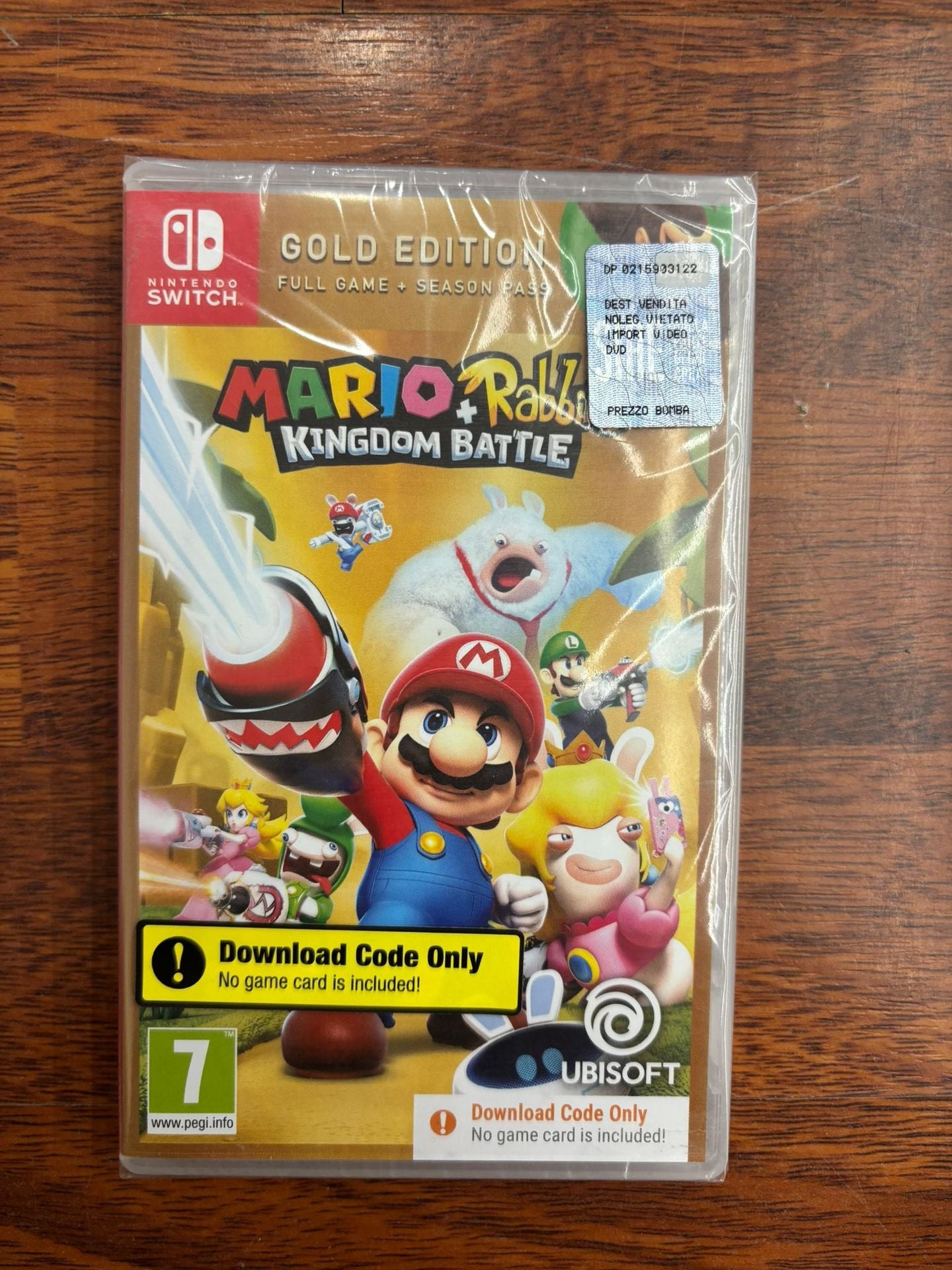 Mario & Rabbids Kingdom Battle Gold Edition Switch UK Digital Key Mario & Rabbids Kingdom Battle Gold Edition Switch UK Digital Key